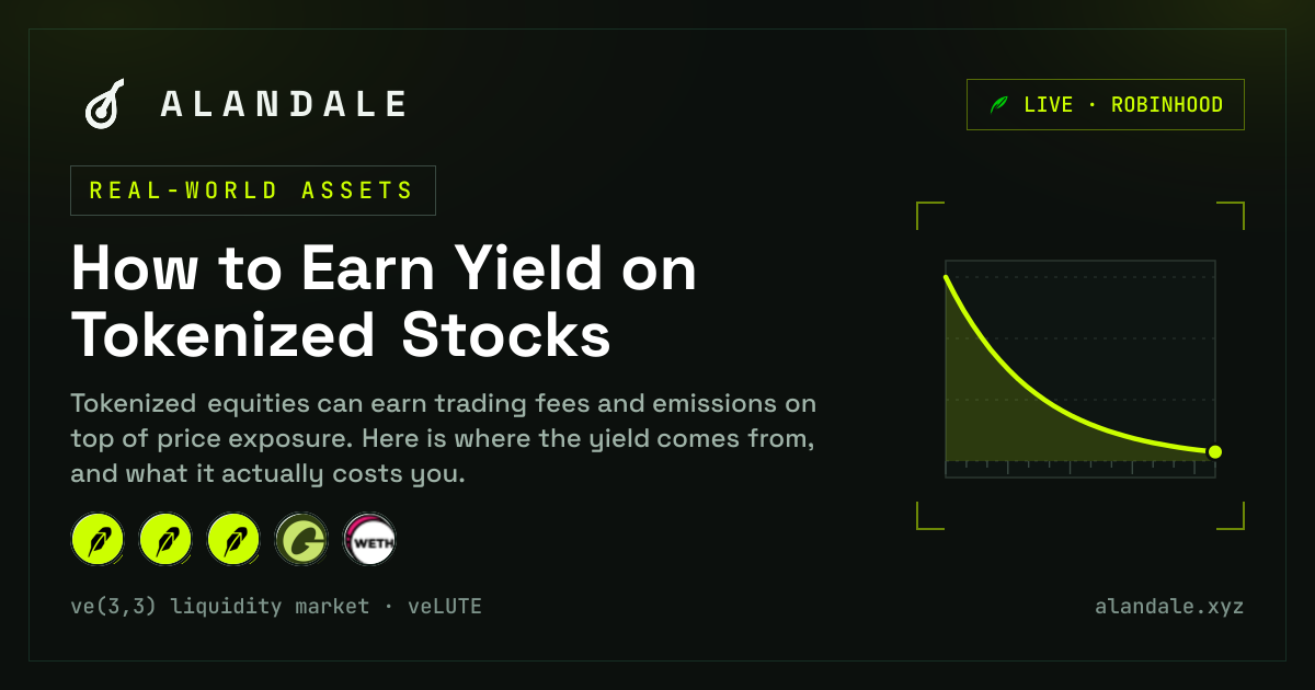 How to Earn Yield on Tokenized Stocks