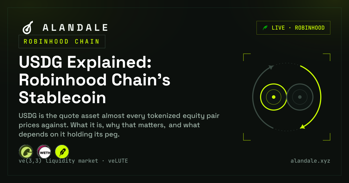 USDG Explained: Robinhood Chain's Stablecoin